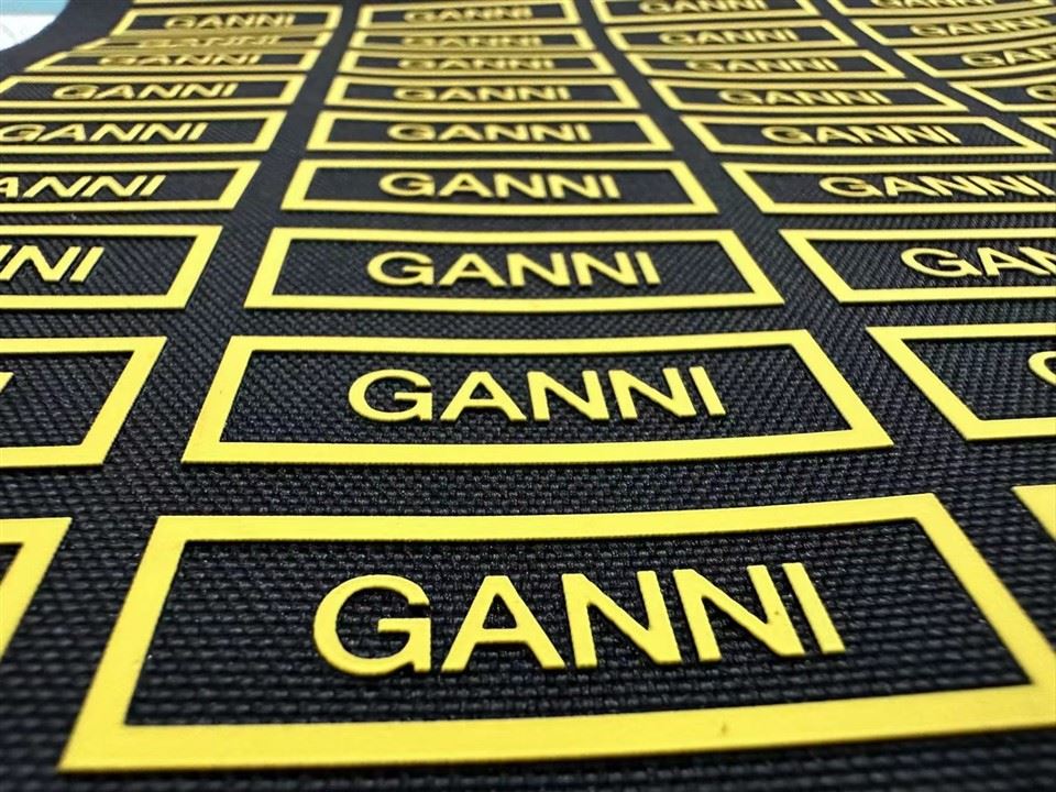 3D Silicone Heat Transfer Label Sticker